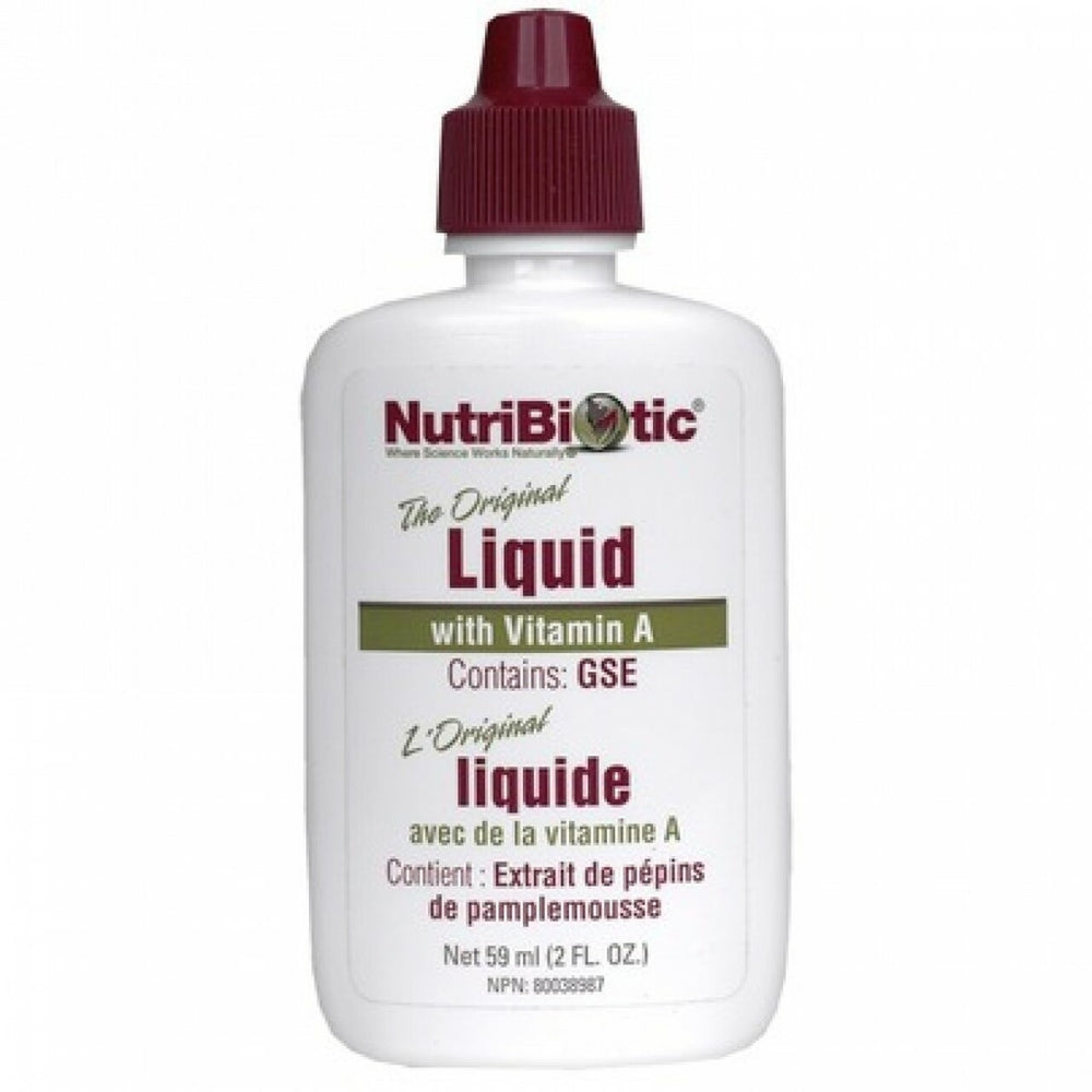 NutriBiotic The Original Liquid with Vitamin A Contains GSE