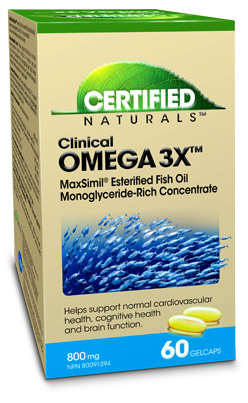 Certified Naturals Omega 3X 60 cap